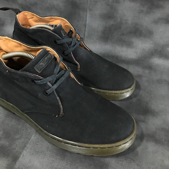 Dr. Martens Mayport Black Twill Chukka Boots main image 4